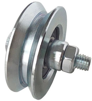 Q235 Metal Y Groove Sliding Gate Wheel Dengan Baut