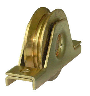 baja Q235 rol roda gerbang geser dengan alur Y
