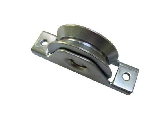 baja Q235 rol roda gerbang geser dengan alur Y