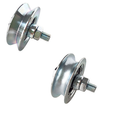 4 Inci Sliding Gate Wheel V Alur Dengan Baut Gandar Dan Nut