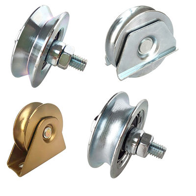 4 Inci Sliding Gate Wheel V Alur Dengan Baut Gandar Dan Nut