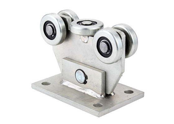 Besi Q235 Cantilever Gate Carriage Wheel Kit Sistem Tugas Berat